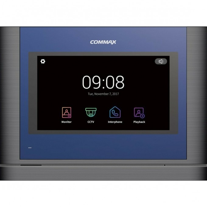 Абонентский монитор COMMAX CDV-704MA/XL Metalo Blue