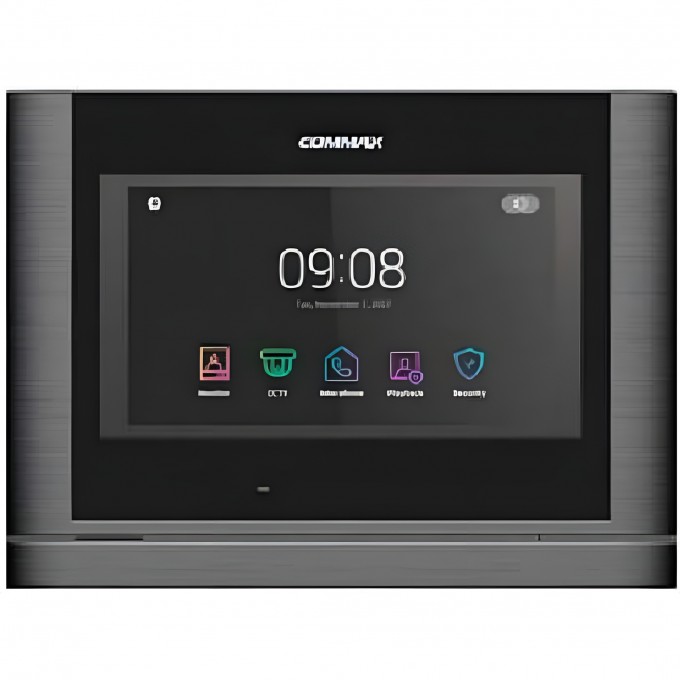 Абонентский монитор COMMAX CDV-704MF (AHD) Dark Silver Black Smog CDV-704MF TEMHOE CEPEBPO Black Smog