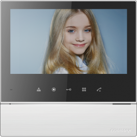 Абонентский монитор COMMAX CDV-70H2/VZ White Black Smog Абонентский монитор COMMAX CDV-70H2/VZ White Black Smog