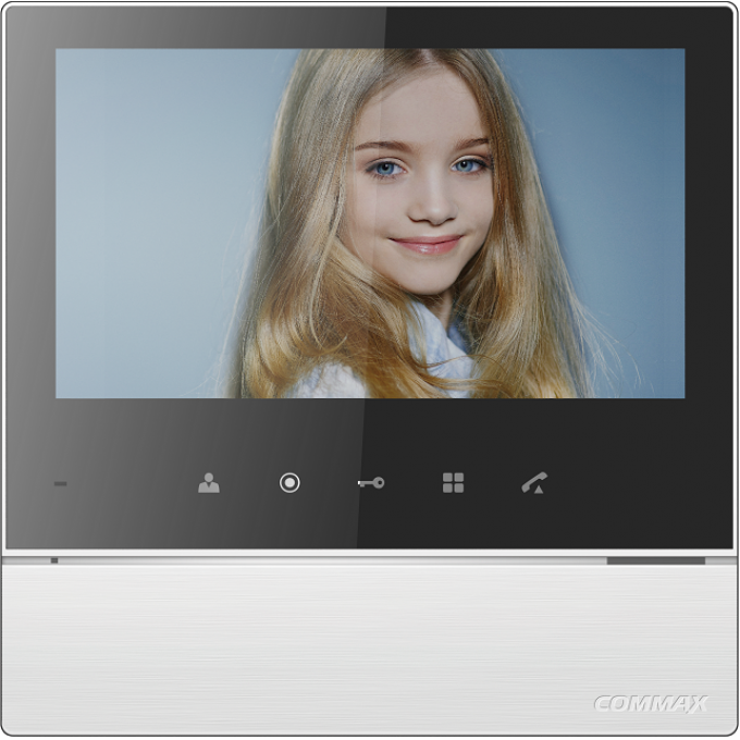 Абонентский монитор COMMAX CDV-70H2/VZ White Black Smog CDV-70H2 White Black Smog/VZ