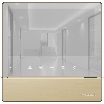 Абонентский монитор COMMAX CDV-70H2(AM) MIRROR Gold