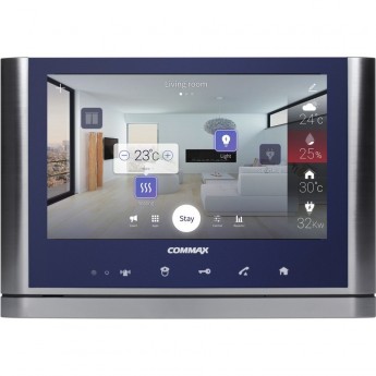 Абонентский монитор COMMAX CIOT-1020M Metalo Blue 1036