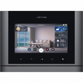 Абонентский монитор COMMAX CMV-70MX Grey Black Smog