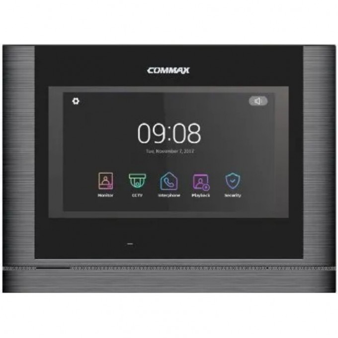 Абонентский монитор COMMAX CMV-70MX темное серебро CMV-70MX Black Smog